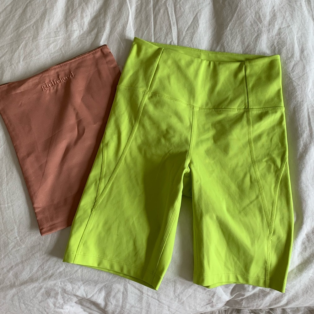 Girlfriend Collective Acid High Rise Bike Short